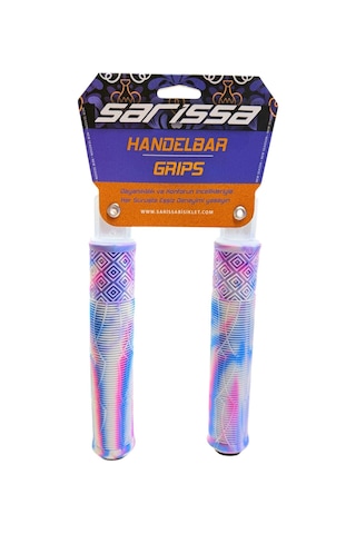 17 Cm Mtb Bmx Freeride Elcik Silikon Bisiklet Elcik Kaymaz Yapı Dirt Jump Bisiklet Elciği Beyaz Mor Mor - Pembe