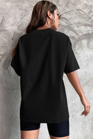 Unisex Gumball Baskılı Kısa Kol T-shirt SIYAH