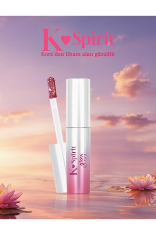 Flormar K-spirit Glow Lip Tint Yoğun Nemlendirici & Işıltılı Uzun Süre Kalıcı Dudak Tint'i 003blossompop