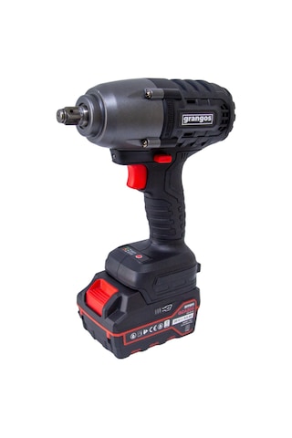 Grangos GCW25-F2 20V 5 Ah Çift Akülü Somun Sıkma Sökme 1/2 600 Nm