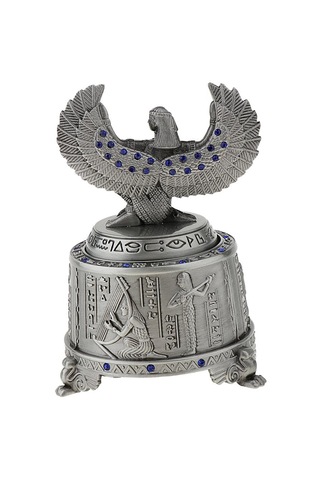 Dolıty Vintage Çinko Alaşım Müzik Mısır Tanrıçası 8,7x8,7x12cm