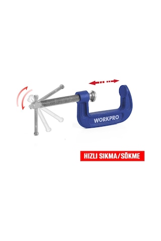 Workpro Wp232017 50mm G Tipi İşkence