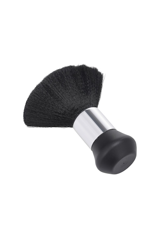 Wezone Plastik Boyun Temizleme Fırçası - Kulak, Boyun, Yüz Ve Omuzlarda Toz Temizliği, Masa Üstü Saç Tozu Temizleyici, Dik Durabilir - Siyah