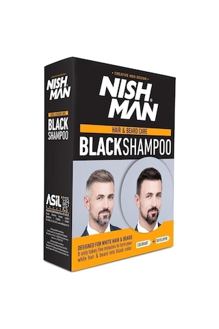 Siyah Saç Şampuanı 200 Ml Set