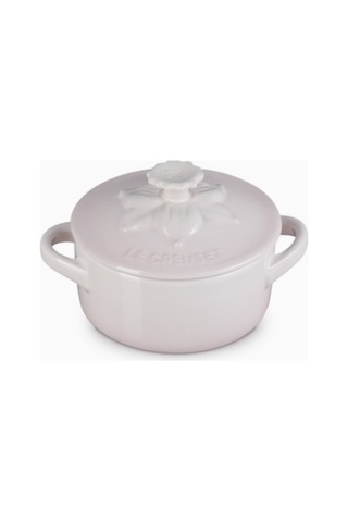 Le Creuset Jardin Mini Lüks Seramik Sunum Kabı Servis Tabakları Shell Pink 3