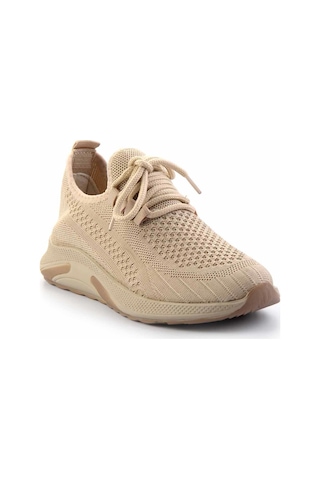 Bambi Bej Kadın Sneaker K01590010182 Bej