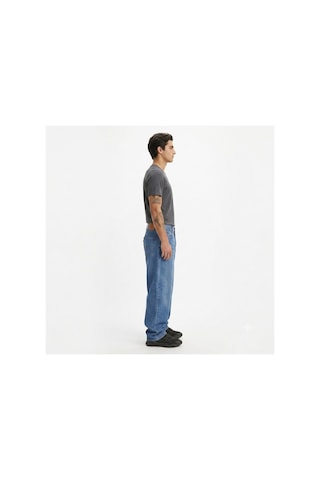 Levi's 568 Stay Loose Lightweight Linen+ Denim Jean Erkek Pantolon -0001 Kot Mavi