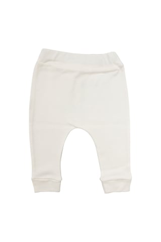 Bebegen Unisex Ekru Motor Çalıştı Bez Getir Baskılı Manşetli Tek Alt Çok Renkli
