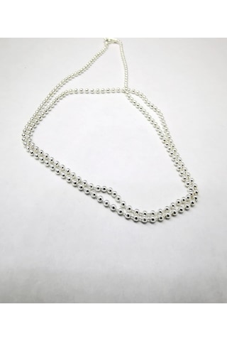 Omar Silver Unisex Top Tırnak Makası 1,9 MM Gümüş Kolye Zincir