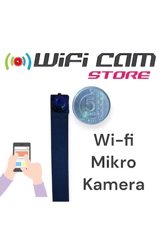 Wifi Mikro Kamera Dahili Batarya Uzaktan Canlı Izleme