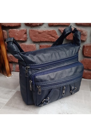 Bayan Çapraz Omuz Çantası Lacivert Gvn-0095 Lacivert