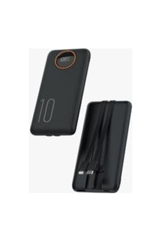 Snapron Snp-3012 10.000 Mah Lcd Ekran Dahili Kablolu 22.5w Hızlı Şarj Powerbank