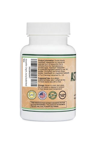 Double Wood Astaxanthin 12mg Max Strength Only Patented Asta...