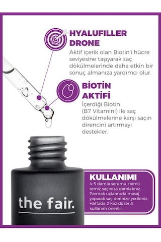 The Fair Nem Destekli Dökülme Karşıtı Vegan Saç Bakım Seti
