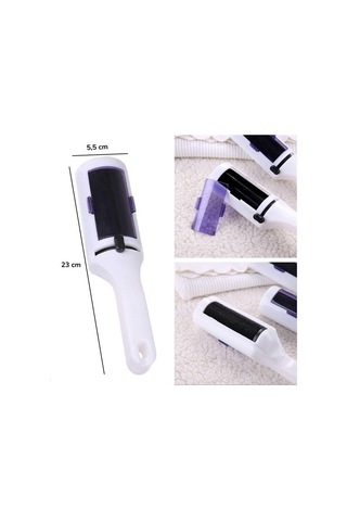 Büro Ev Ofis Yazlık Hijyeni İçin Hazneli Antistatik Elbise Saç Kıl Tüy Toplar Toz Alma Rulosu Diğer