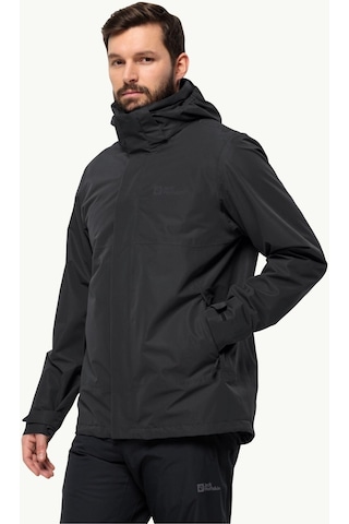 Jack Wolfskin Luntal 3ın1 Erkek Outdoor Mont-1116251blk 001