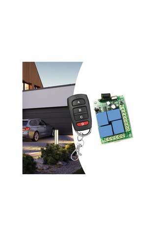 Suntek Kapı Açma Işıkları Garaj Kapısı Için Kablosuz