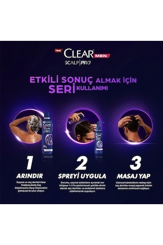 Men Scalp Pro Güçlendirici Şampuan Saç Dökülmesine Ve Kepeğe Karşı Etkili 300 Ml