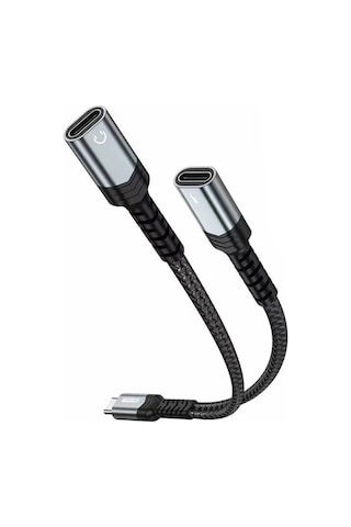 Go Des GD-UC075 Type-c 2in1 Şarj Ve Ses Kablosu Dönüştürücü