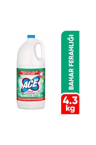 Ace Bahar Çamaşır Suyu 4 L