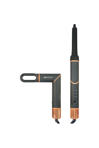 Bright Elegance BE-5124 1500W Katlanabilir 6 in 1 BLDC Motor Saç Şekillendirici Set Siyah
