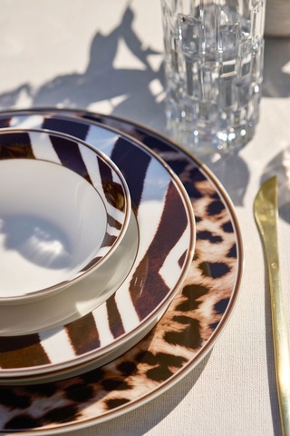 Karaca  Elegance Bone Grove 56 Parça 12 Kişilik Yemek Takımı