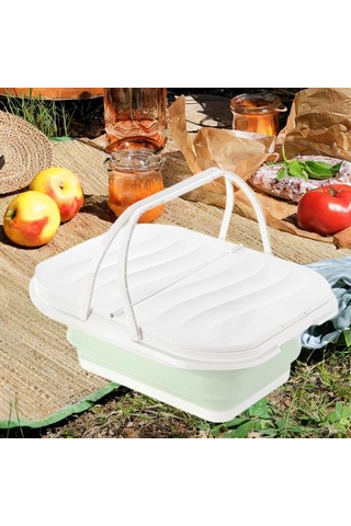 Homyl Ev Mutfak Barbekü Yeşili Için Kapaklı Ve Kulplu Yeşil Yeşil