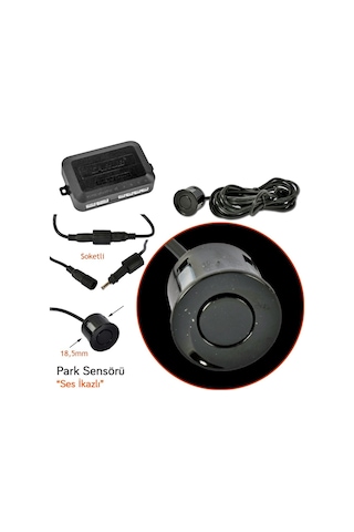 Carub Park Sensörü Ses İkazlı Siyah 18.5Mm Br0015918