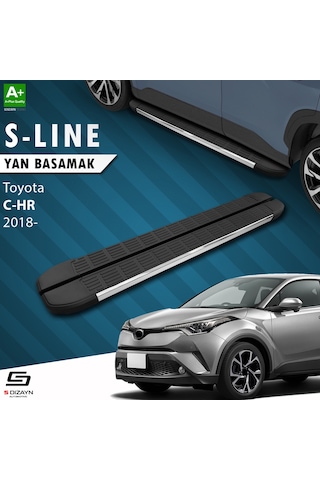 S-dizayn Toyota C-hr S-line Krom Yan Basamak 173 Cm 2018 Üzeri
