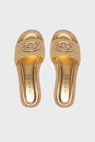 Guess Bayan Terlik Fljklı Fab03 Gold Gold-bej Gold-bej