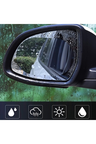Araç Ayna Yağmur Kaydırıcı Ve Cam Buğu Önleyici Film 5332