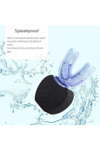 Elektrikli Diş Fırçası, Otomatik Diş Fırçası, U Şeklinde Sonic Diş Fırçası Diş Beyazlatma Kiti Withwhite