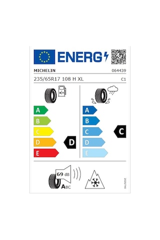 Michelin 235/65R17 108H XL Grnx M+S 3Pmsf Latitude Alpin La2 N0 Kış Lastiği 2025
