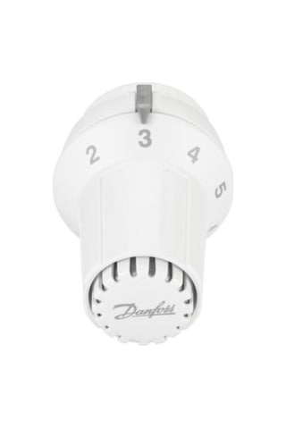 Danfoss 1/2" Uk Yatay Köşe Termostatik Radyatör Vanası