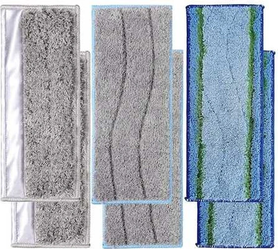 Tongxida İrobot Braava Jet M6 İçin 6'lı Fırça Seti: 2 Derin + 2 Islak + 2 Ek Fırça