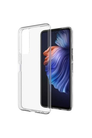 Tecno Camon 18 Kilif Ince Ve Esnek Seffaf Süper Silikon 541411175