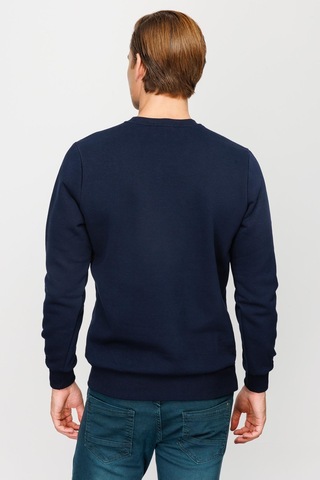 Igs İgs Erkek Lacivert Standart Bisiklet Yaka Sweatshirt Lacivert