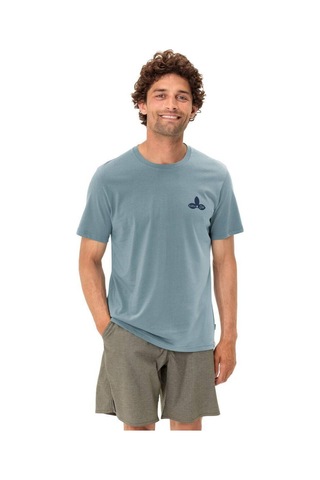 Vaude Spirit Bisiklet Yaka Erkek T-shirt 42755 Nordic Blue