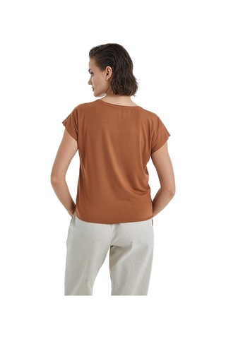 Blackspade Kadın Kısa Kol Kahverengi Pijama Takımı C5t9n3o06- 001