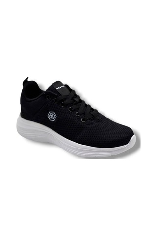 Best Of 21011-26 Anorak Anatomik Bağcıklı Sneaker Siyah Beyaz 36-40