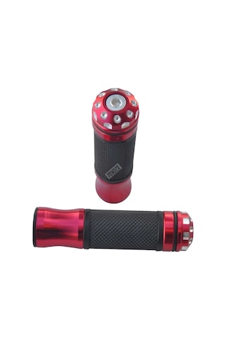 Hsgl Motorsiklet Aluminyum Kırmızı Cg Scooter Moped Gaz Borusu Dahil 22mm Kn49005-1