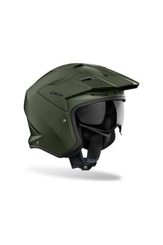 Airoh Kombakt Color Military Green Matt Kask Yeşil