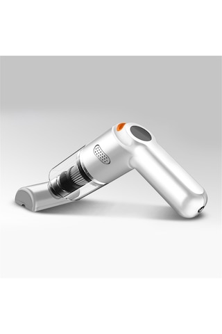 Crackedice Taşınabilir Mini Araba Elektrikli Süpürgesi Araba Toz Tutucu Siklon Emiş