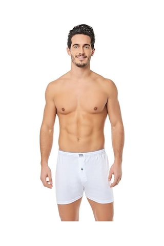 3 Adet Tutku 0117 Erkek Renk Seçenekli Penye Düz Boxer Battal Seç (556999847)