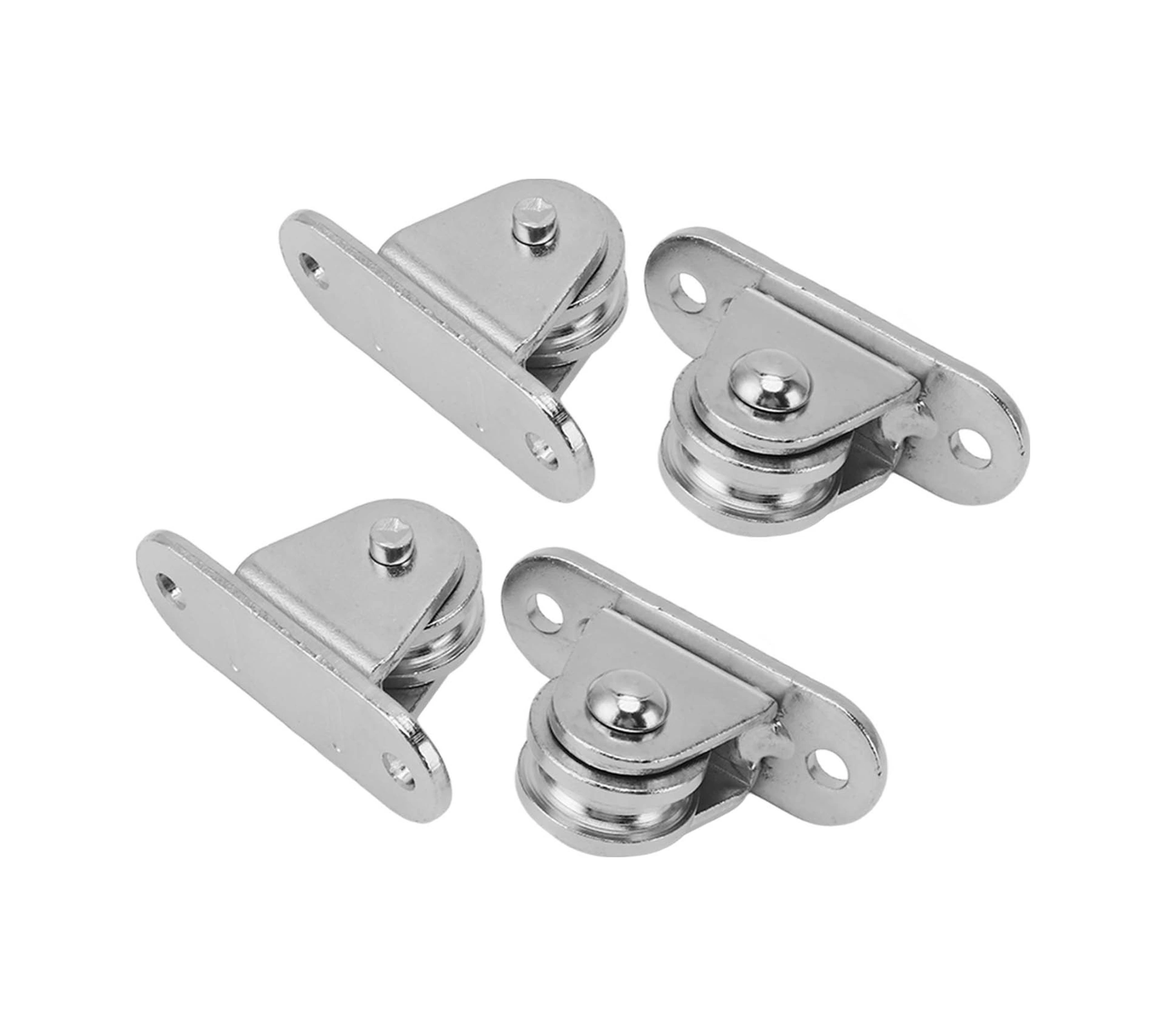 Geeroyoo Stainless Steel Sabit Katrol Bloku 4'lü Set - 176 Lbs Yük Kapasitesi, Sessiz Çalışma, Ev Ve Endüstriyel Kullanim Diğer