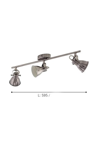 Eglo 96554 Seras 3'lü Sıva Üstü Spot Antik Krem