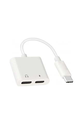 Xiaomi 14t Pro İle Uyumlu 2'li Type-c Girişli Kulaklık Ve Şarj Adaptörü