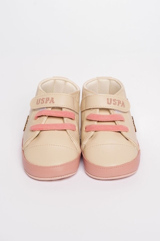 U.S. Polo Assn. U.s Polo Assn. Kız Bebek Krem Ayakkabı 5274-50184 Krem