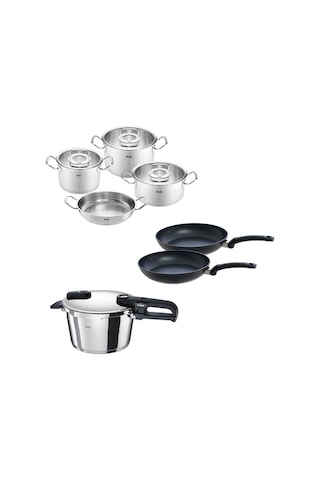 Fissler Vitaquick Edition 4,5 Litre Düdüklü Tencere + Original Profi Collection Tencere Ve Tava Seti Çok Renkli