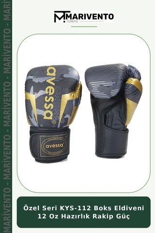 Özel Seri Kys-112 Boks Eldiveni 12 Oz Hazırlık Rakip Güç Çok Renkli